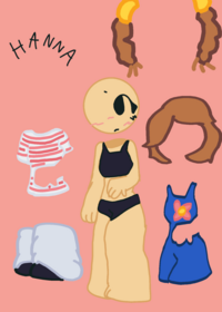 a Buddy the Unicorn dress-up game