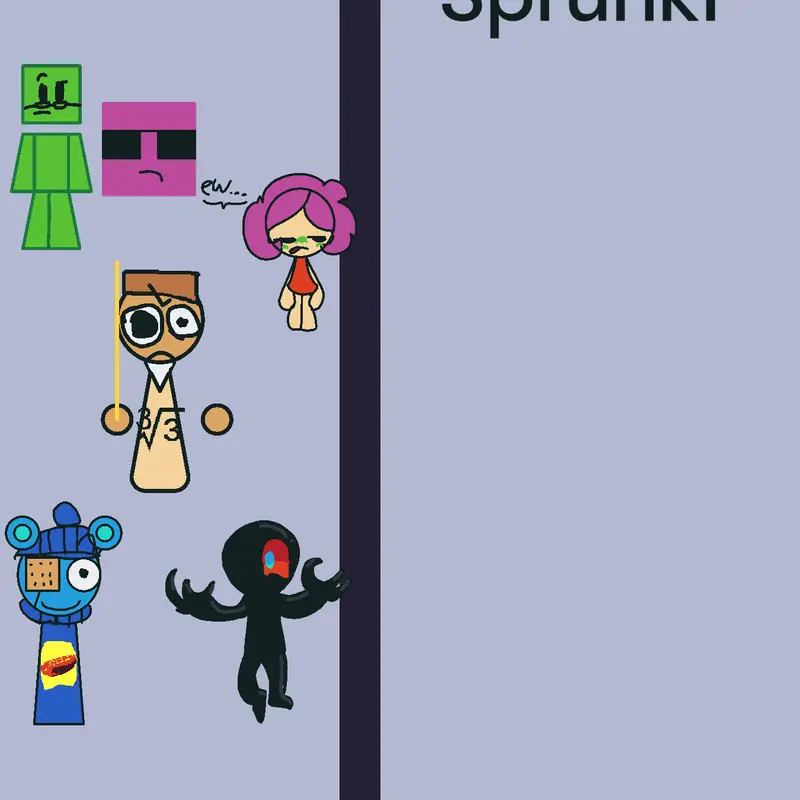 I hate anti- sprunki by @vee_1_FAN