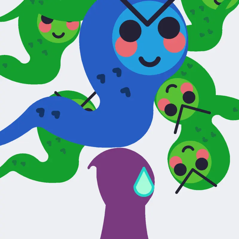 Run from the hazard snakes by @Tim_makes_gamez