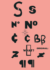 Used for special letters