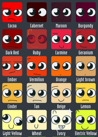All colours
