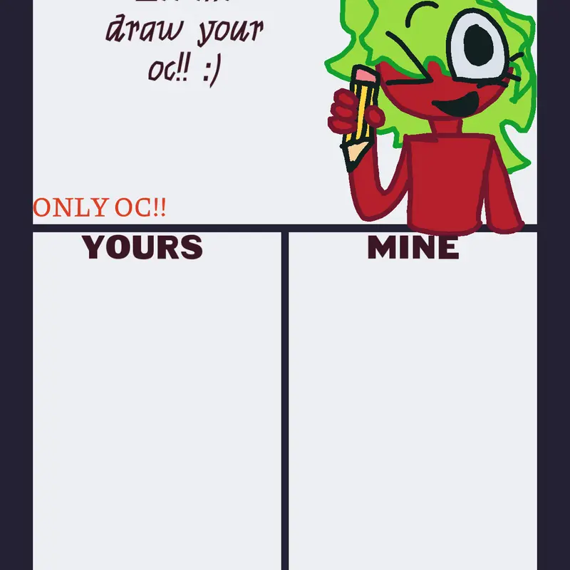 Drawing ocs by @Raspberries499