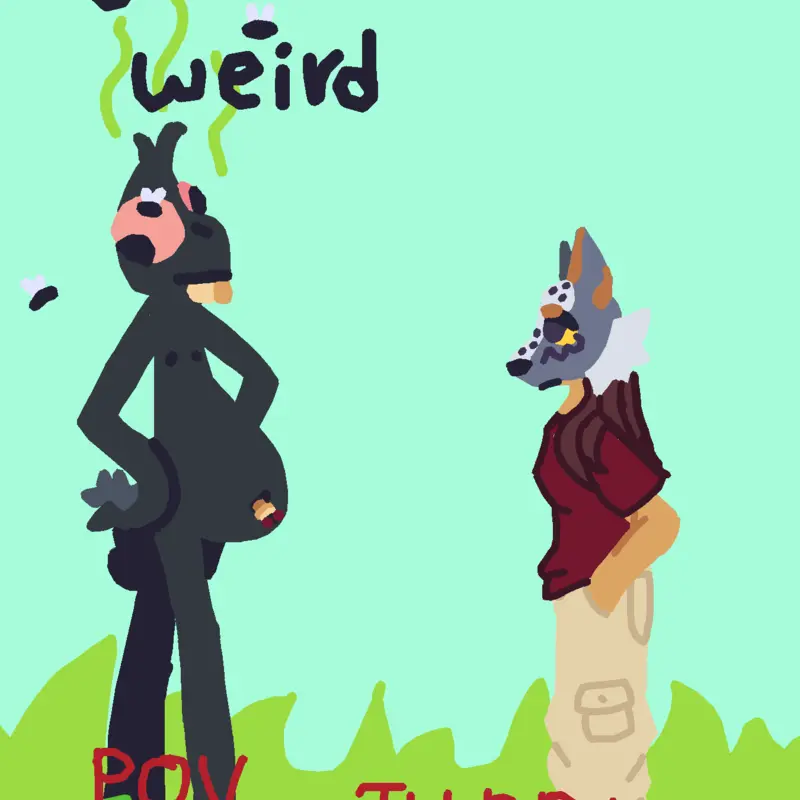 POV therian haters by @agilefangthegreyfox