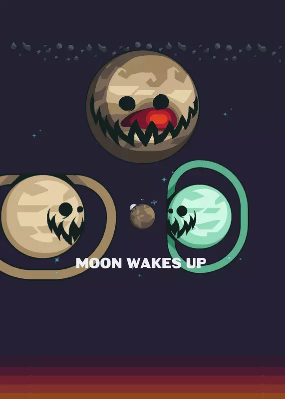 Moon wakes up by @ken_boso1
