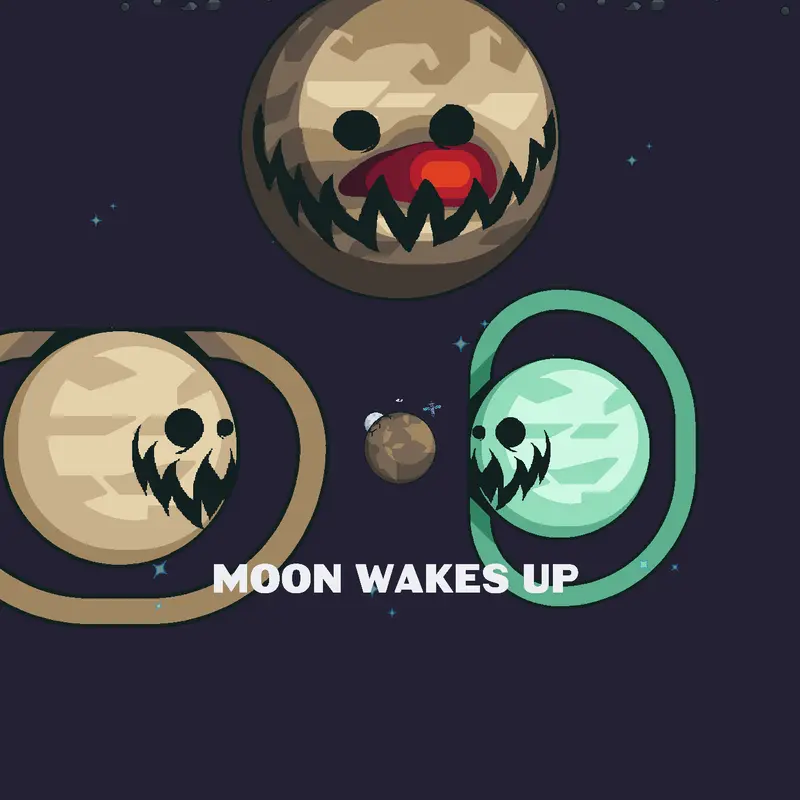 Moon wakes up by @ken_boso1
