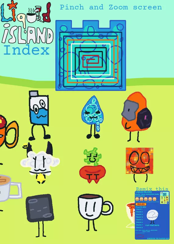 Liquid Island by @SmokeyBomb