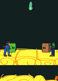 Fnf Oh god No but Mario and Luigi Sings