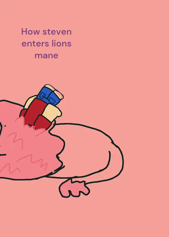 Steven is entering lions mane by @P3ARL_HAT3S_GR3G