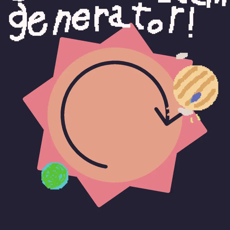 Solar system generator!! by @GabrielGames2I_official