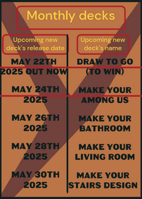 Monthly decks of (may 2025)