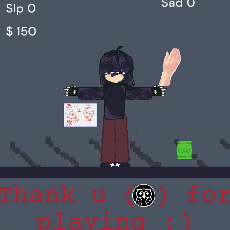 Jax human :) by @ieathamburger