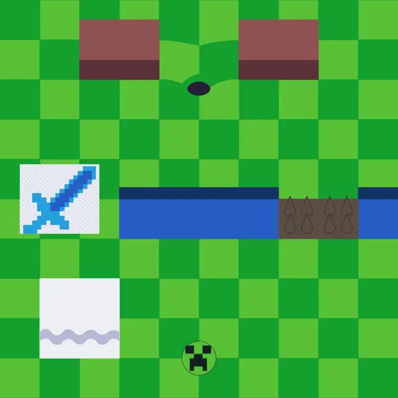 Minecraft golf by @Partner_Bacon