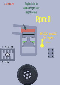 Diesel piston engine