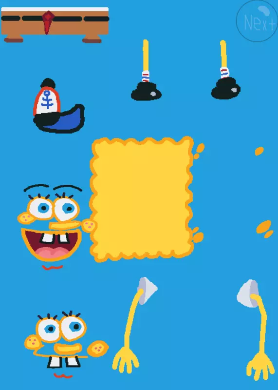 Spongbob dress up by @Yeray21