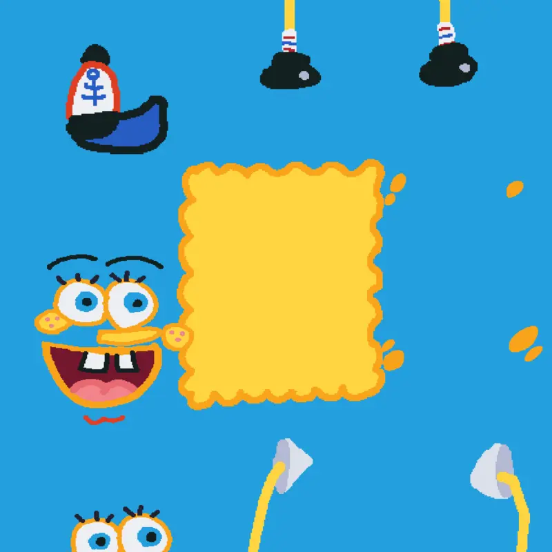 Spongbob dress up by @Yeray21