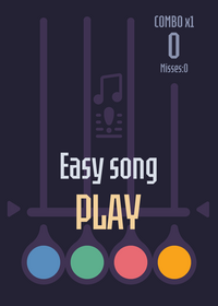 The music-rhythm!