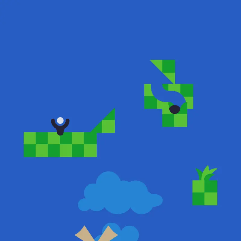 Golf but easy mode by @KramCalibre