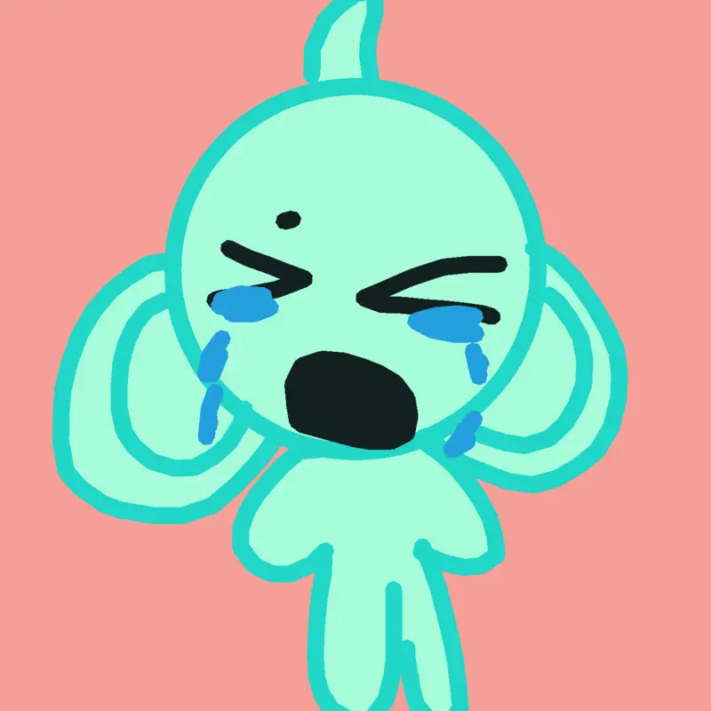 sprunki sky crying by @Twenty-One