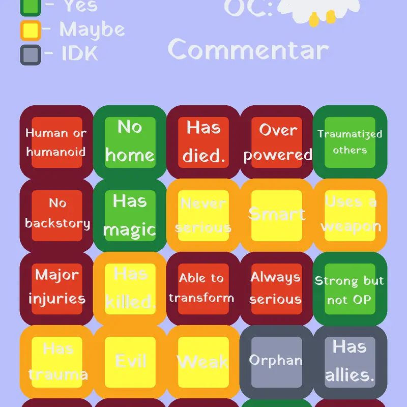 Game by @ImCommentarRooster
