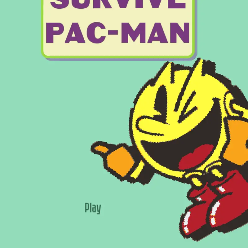 Survive Pac-Man by @PadariaMexicana