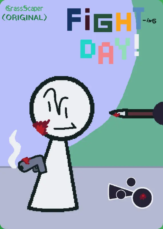 Fighting Day by @hamdogs