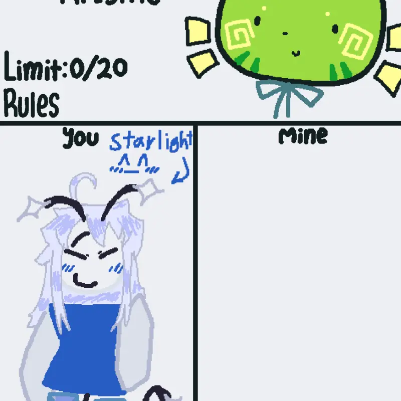 :D ik i dont post 😟😟 by @STARLIGHTZ