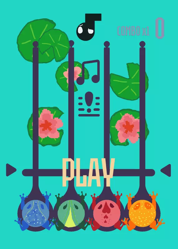 Frog music rhythm by @mr_random-star