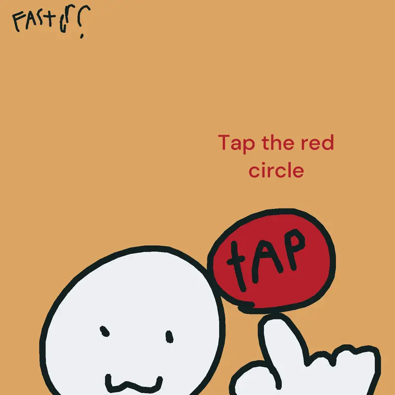 Tap the red circle idk by @lychei-clouwd_