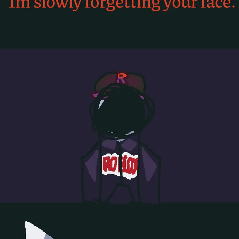 Im slowly forgetting your face by @ElaDfN818a