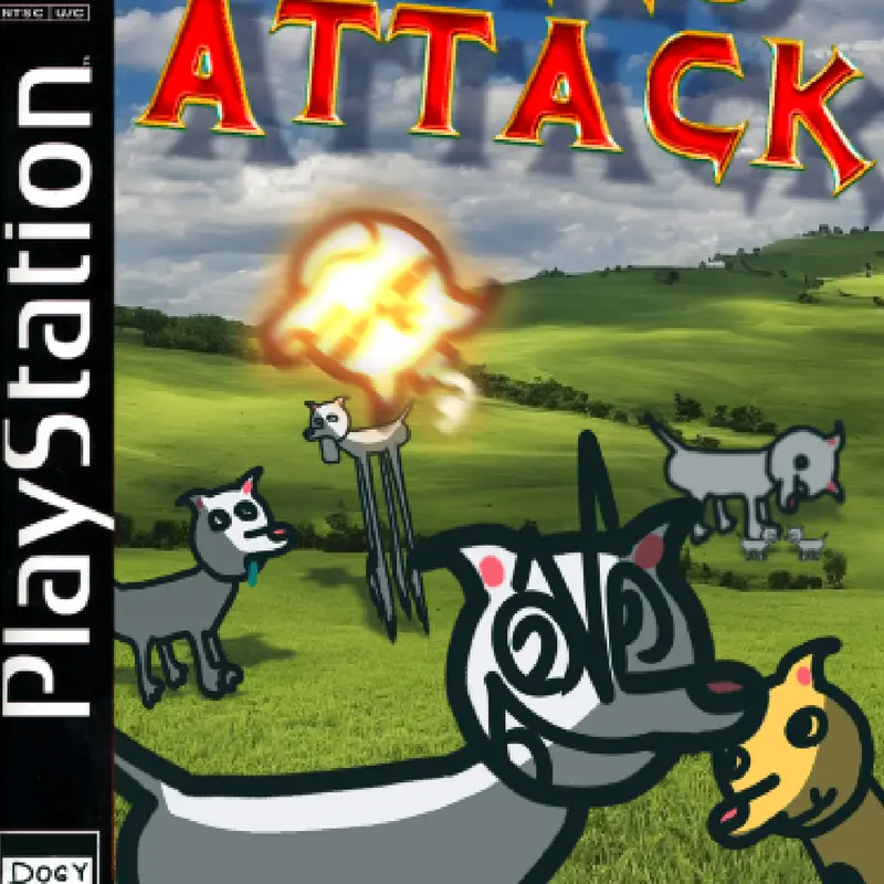 DOGGO ATTACK by @doggo_bad_creations