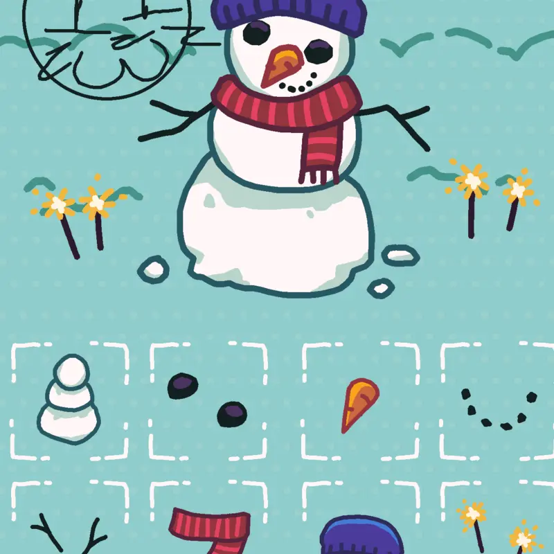 #snowman by @MelannyBautista