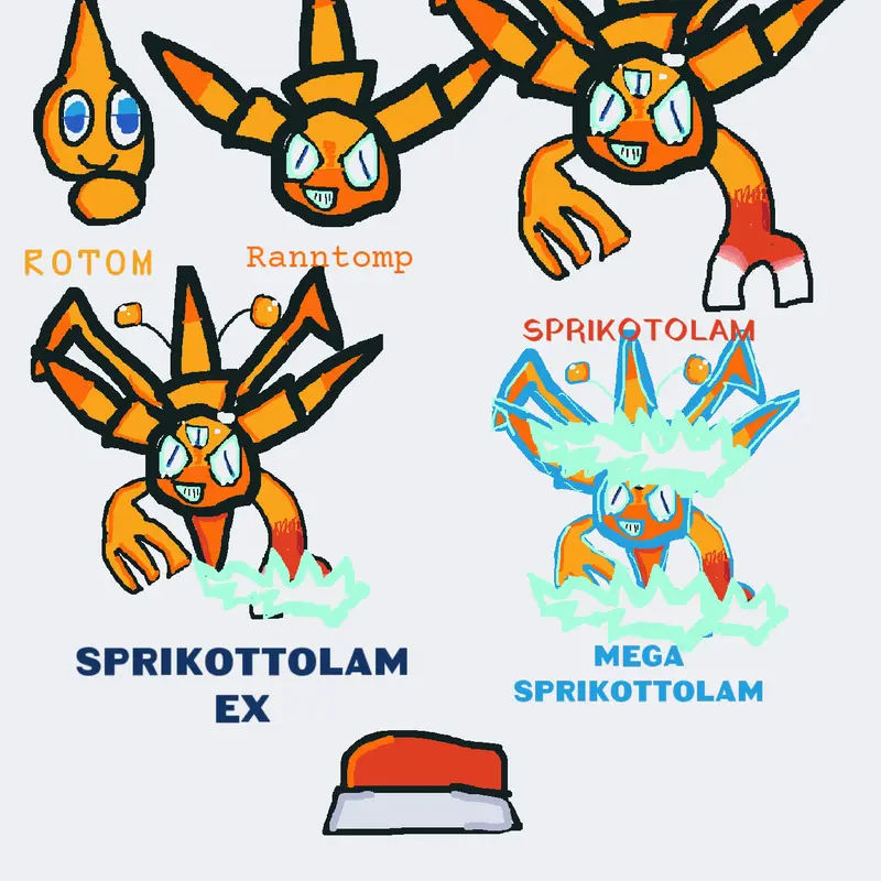 ROTOM EVOLUTION by @hello_3110