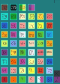 Every 2048 tiles