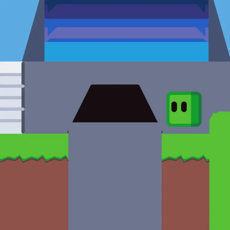 Explore cube world by @lenchhh0827