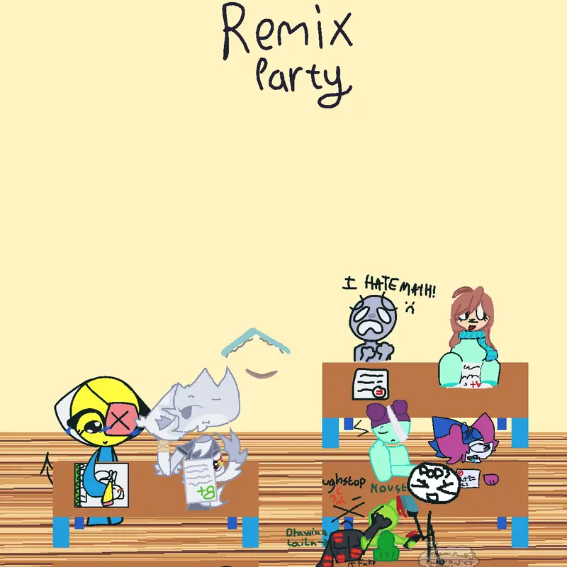 Remix party by @natsukis-cupcake