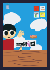 Feed him mukbang!