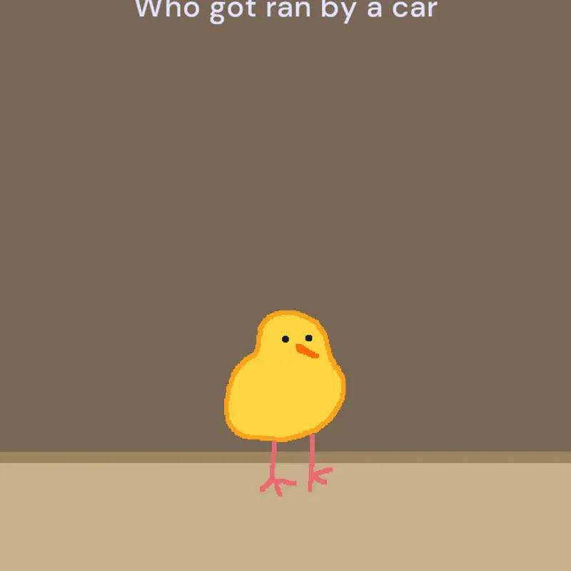 Game by @duckwithatie