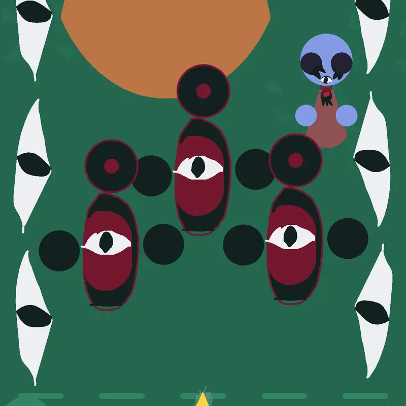 Shoot EYE zombies by @stick_tab
