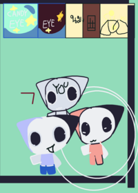 (: