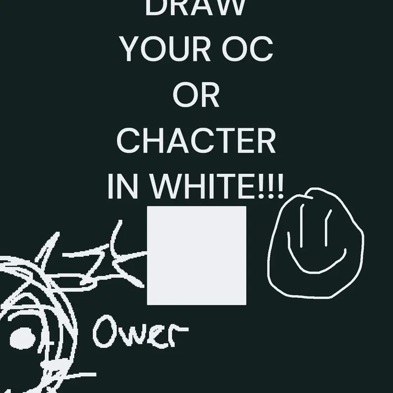 Oc/character in white by @n_0x0110