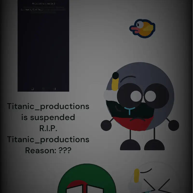 Unsuspend Titanic_productions by @Bangladeshball