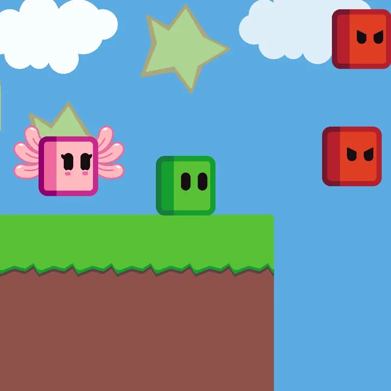 Axolotol in game :) by @achi101099