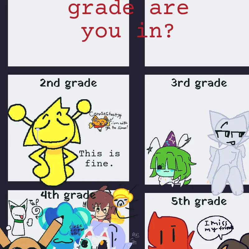 Im in 6th grade with dihpression yay by @CupcakeGirlYT