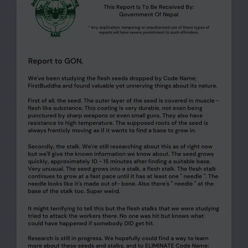 The Infested Valley ( NARC - 1 ) by @Ribbon