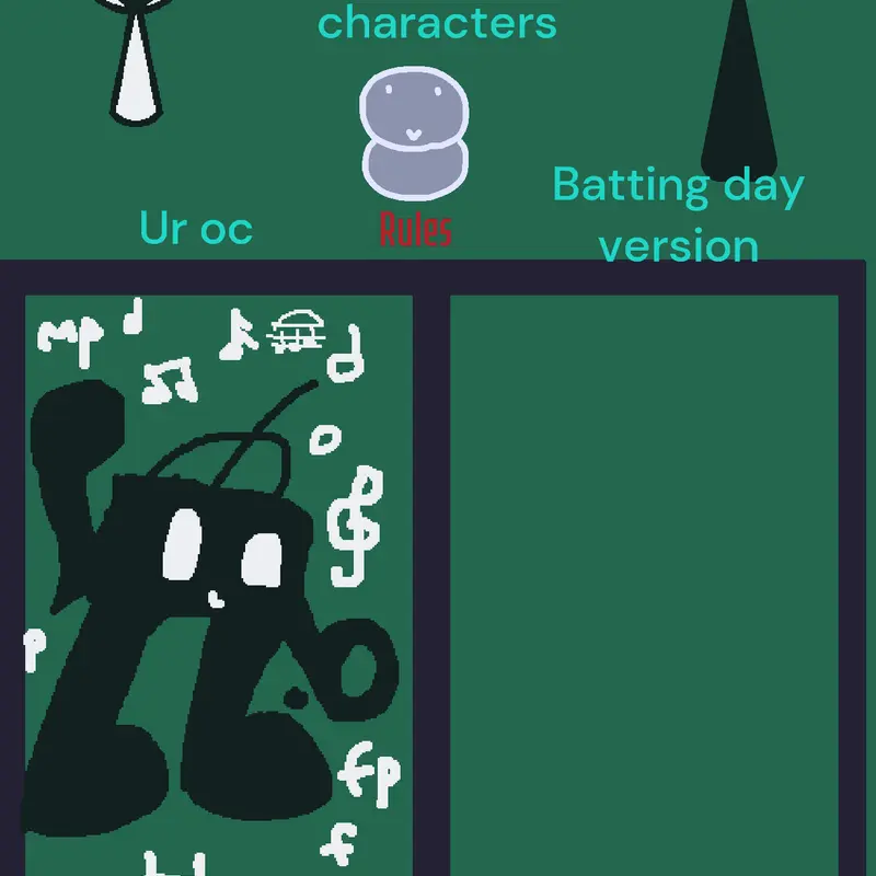 This is a music note oc by the way by @RANDOMTUMBRA
