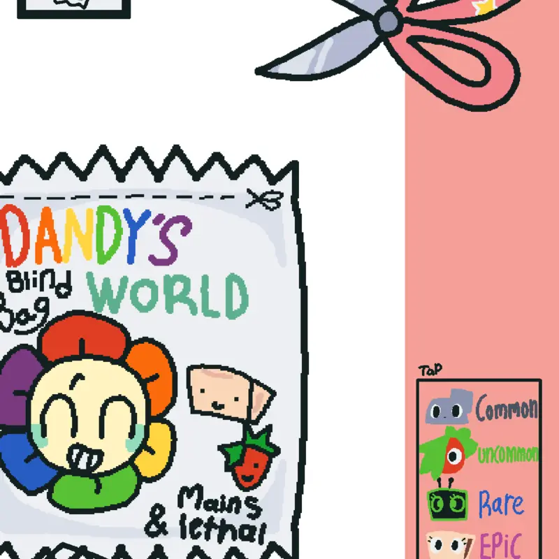 Danny's world blind bags by @DinoShelly52