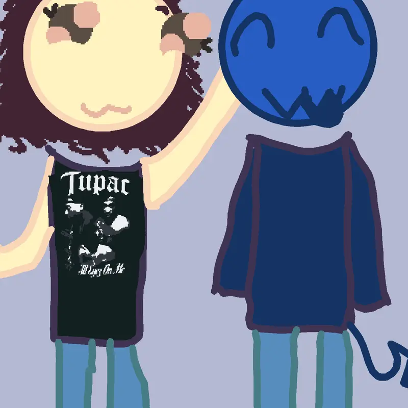 Me and mah oc by @jackiebrobesofr
