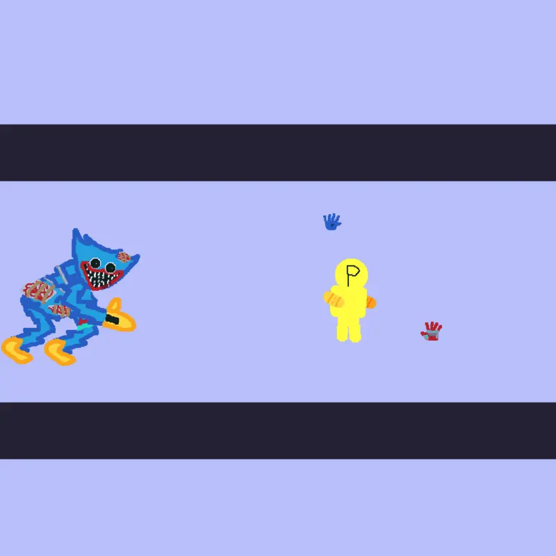 Injured huggy chase play as player by @titanicrules
