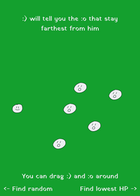 Random script: find farthest target