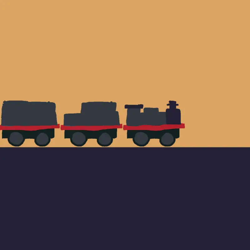 Train crash by @Sometcffan5thalt